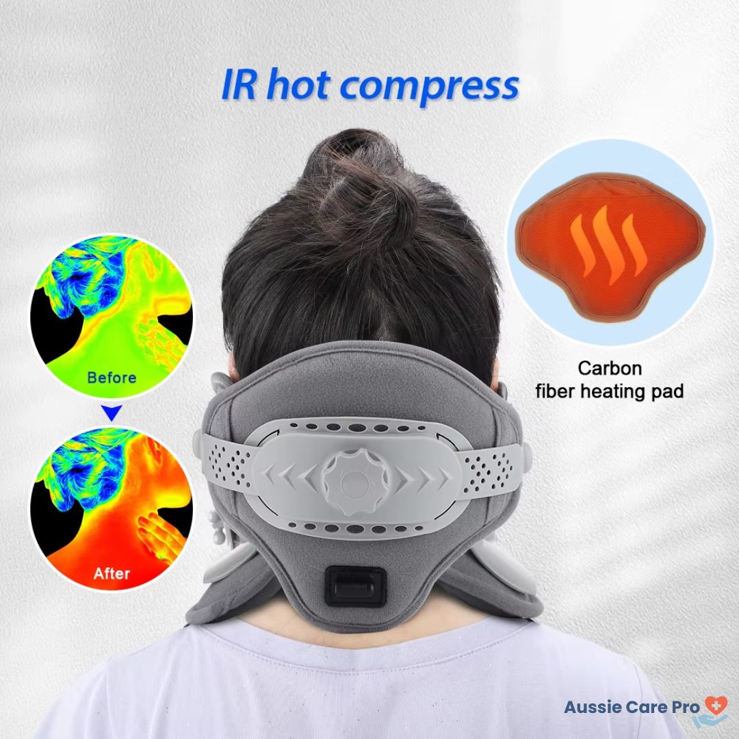 Professional Neck Traction Device with Heat