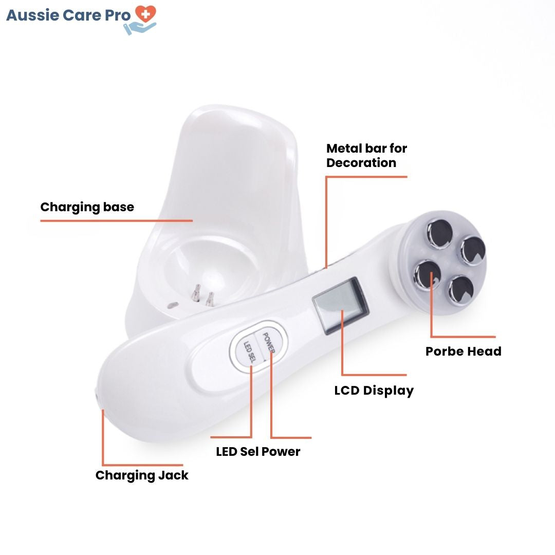 Advanced Anti-Aging Derma Beautifier – LED Skin Tightening & Rejuvenation Device