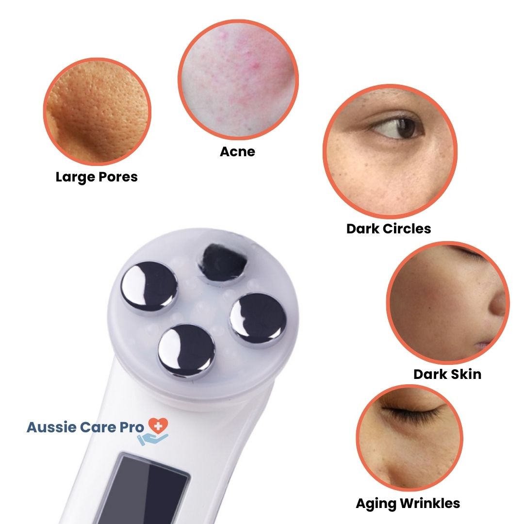 Advanced Anti-Aging Derma Beautifier – LED Skin Tightening & Rejuvenation Device
