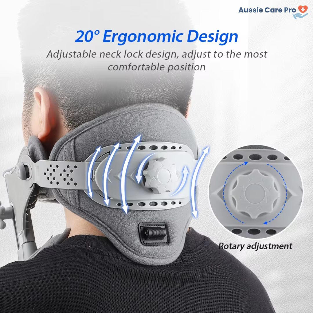 Professional Neck Traction Device with Heat