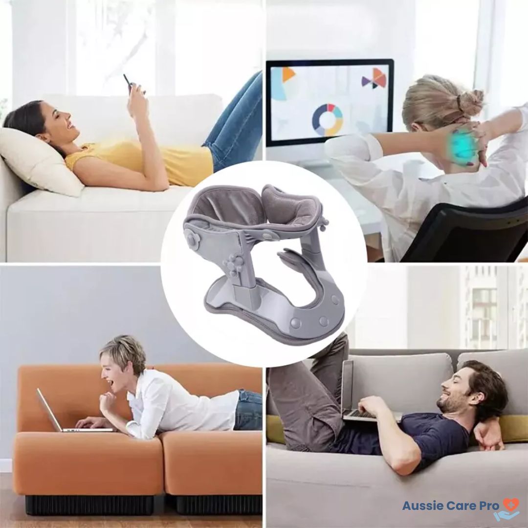 Professional Neck Traction Device with Heat