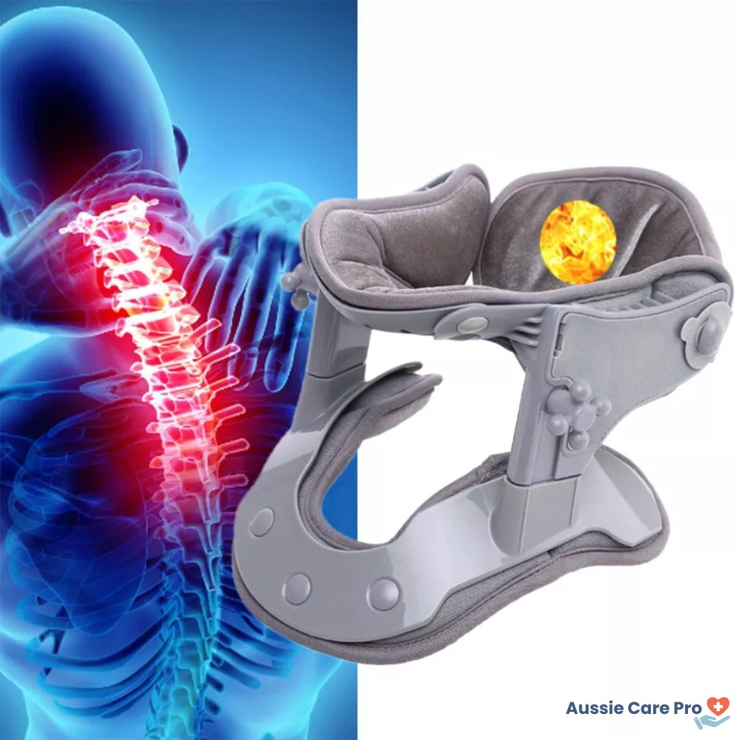 Professional Neck Traction Device with Heat