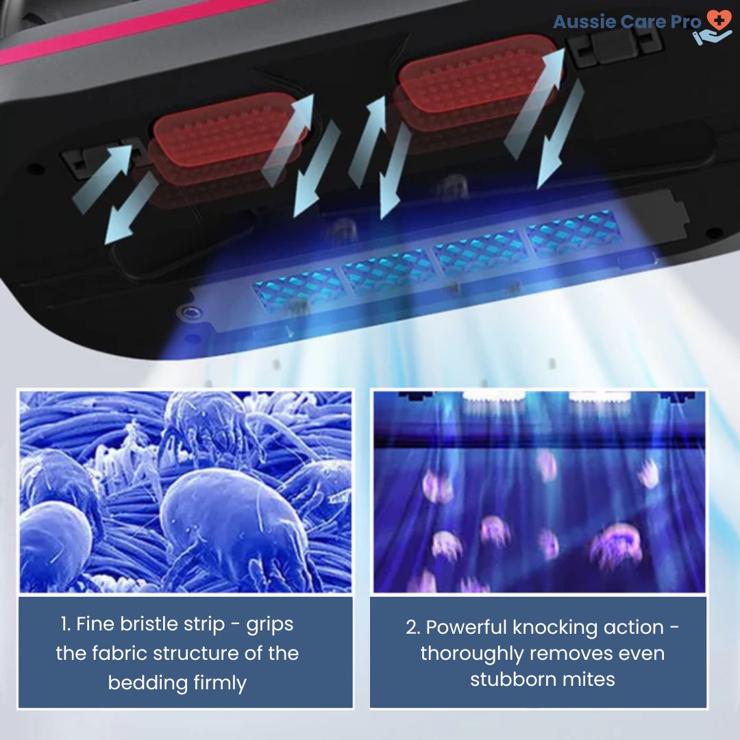 Mite & Mattress Vacuum – UV Sterilising Handheld Cleaner