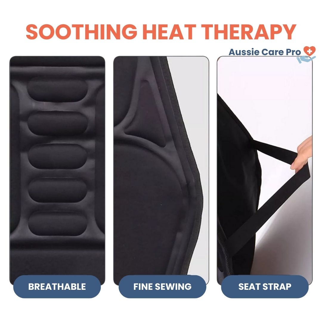 Electric Full Body Massage Cushion – Heated Vibrating Chair Pad