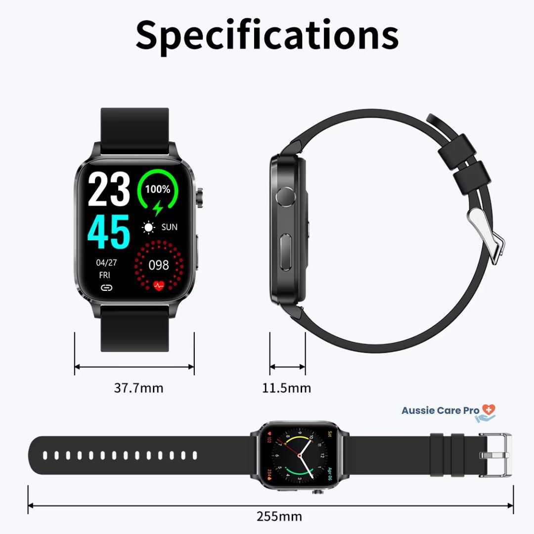 SugaCare Pro Smartwatch | Diabetes Tracker Watch