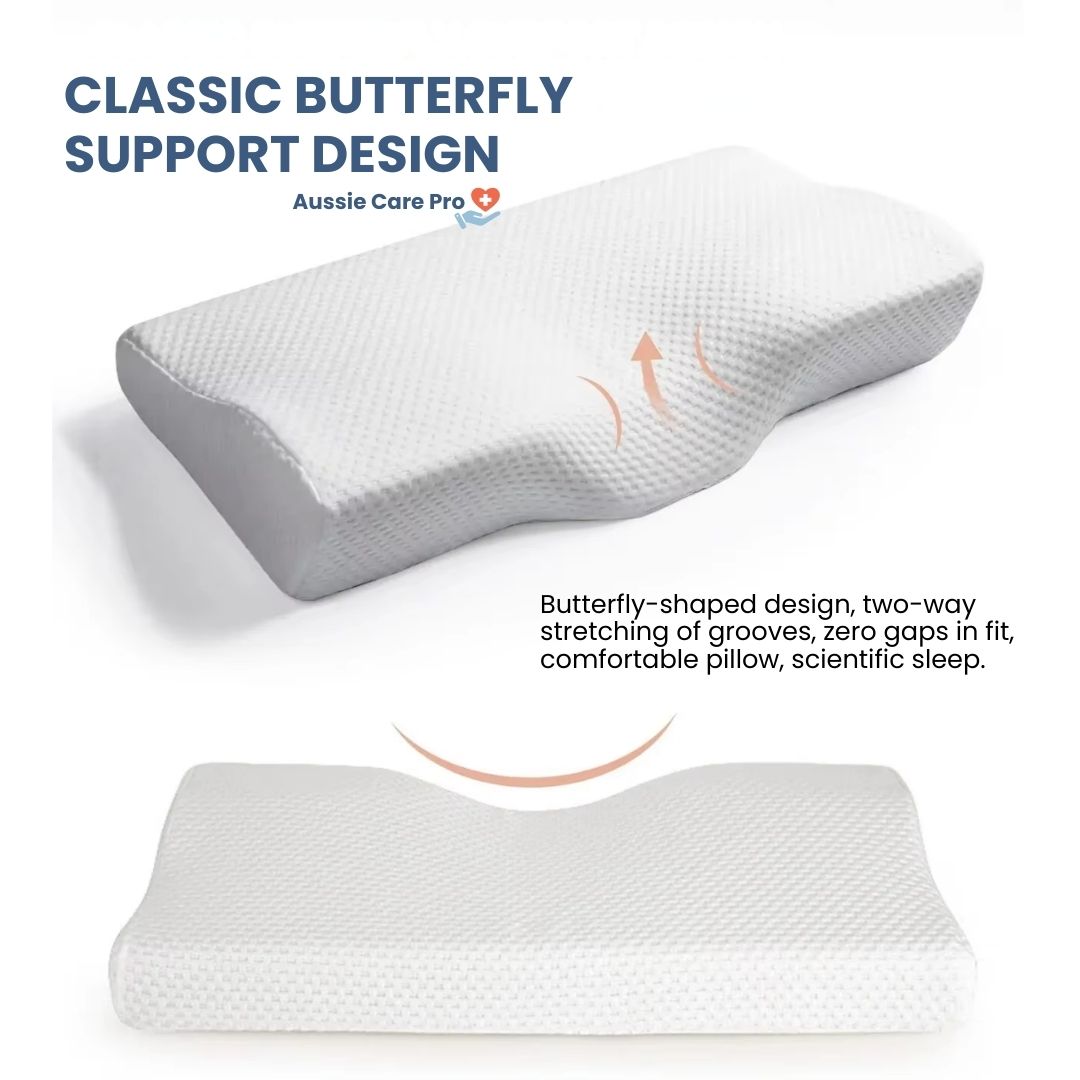 Ergonomic Memory Foam Cervical Pillow – Ultimate Neck & Spine Support for Deep Sleep