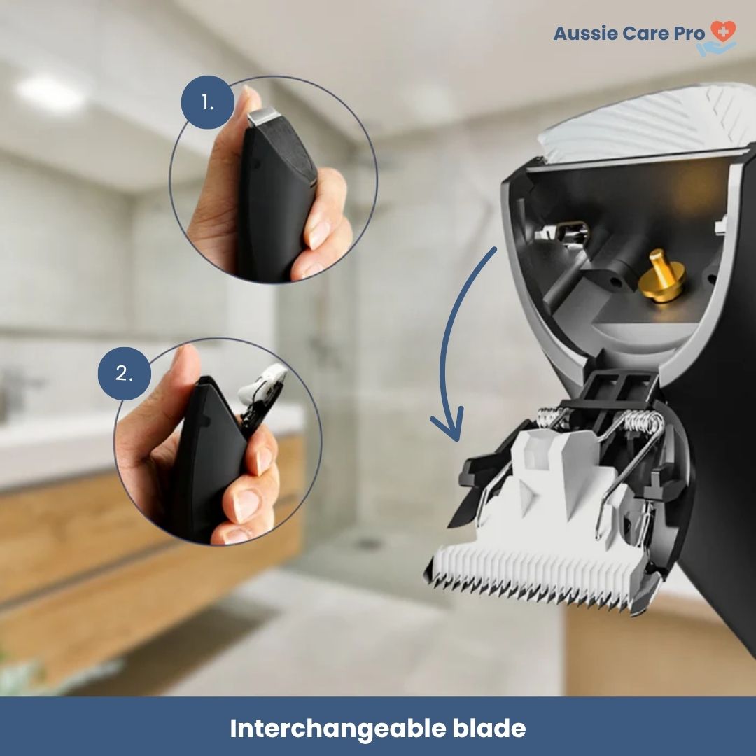 Rechargeable Precision Body Trimmer – Waterproof Ceramic & Stainless Steel Blades