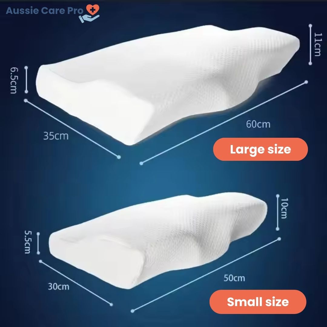 Ergonomic Memory Foam Cervical Pillow – Ultimate Neck & Spine Support for Deep Sleep