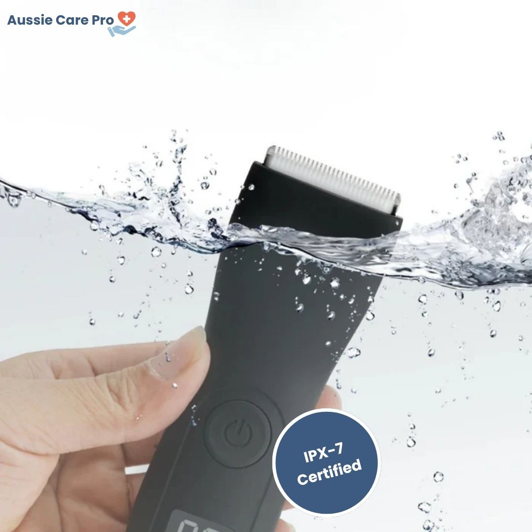 Rechargeable Precision Body Trimmer – Waterproof Ceramic & Stainless Steel Blades