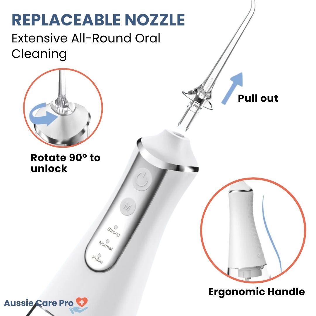 Cordless Water Flosser for Teeth – High-Pressure Oral Irrigator