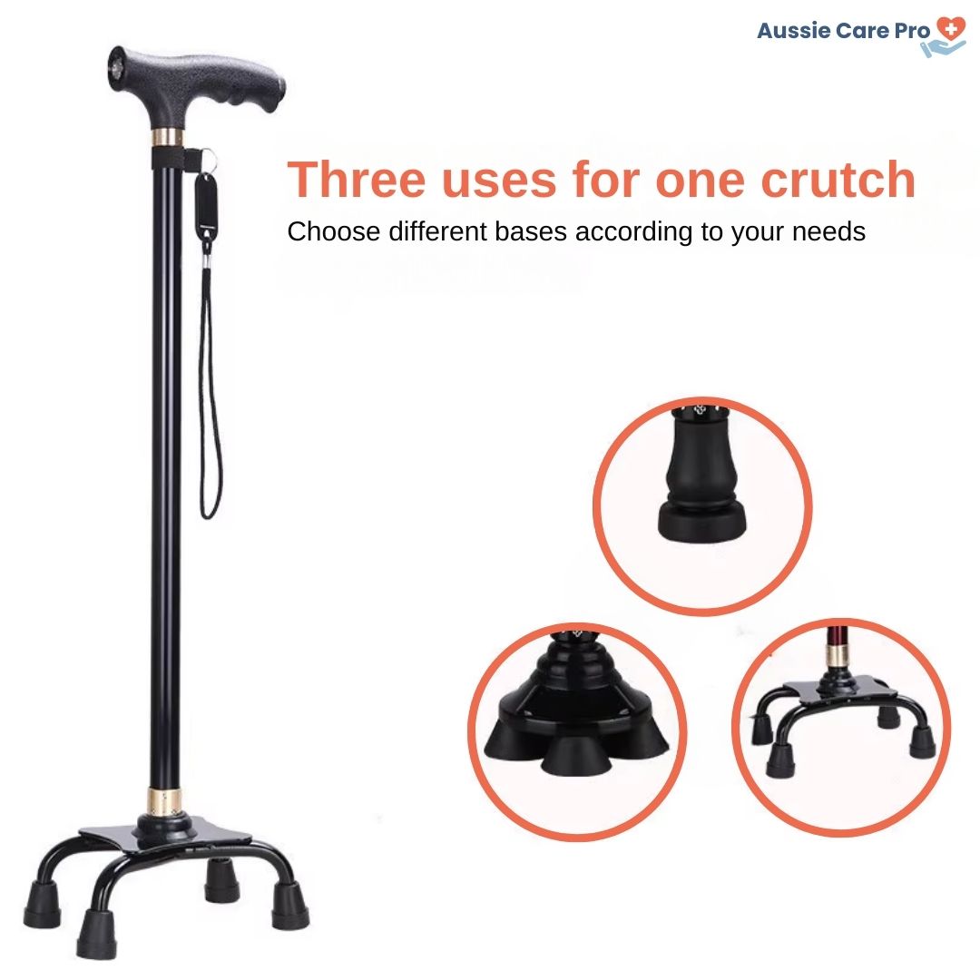 Premium Orthopedic Walking Cane for Seniors – Adjustable, Anti-Slip & Ergonomic Design