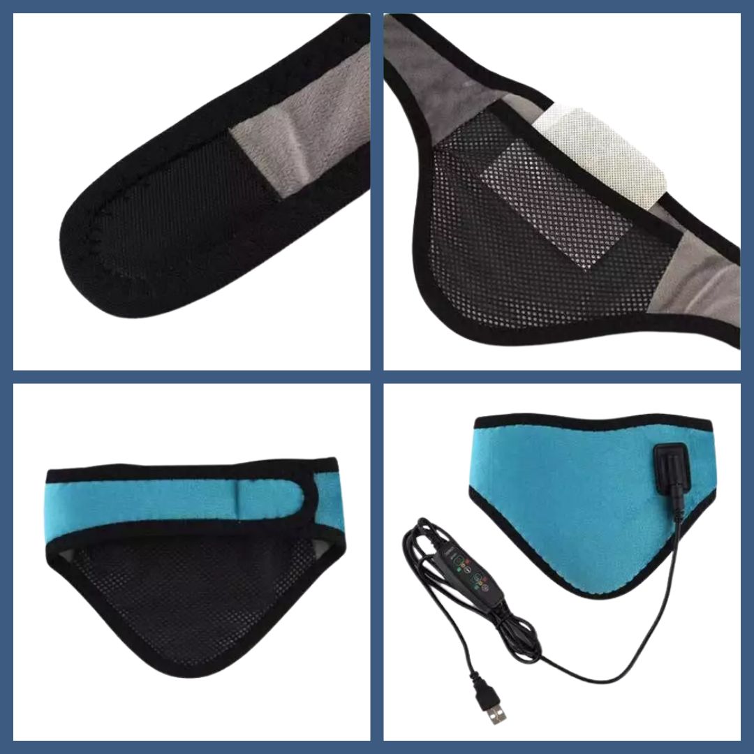 Heated Neck Wrap for Pain Relief – Adjustable, Soothing Heat Therapy for Neck & Shoulder Tension