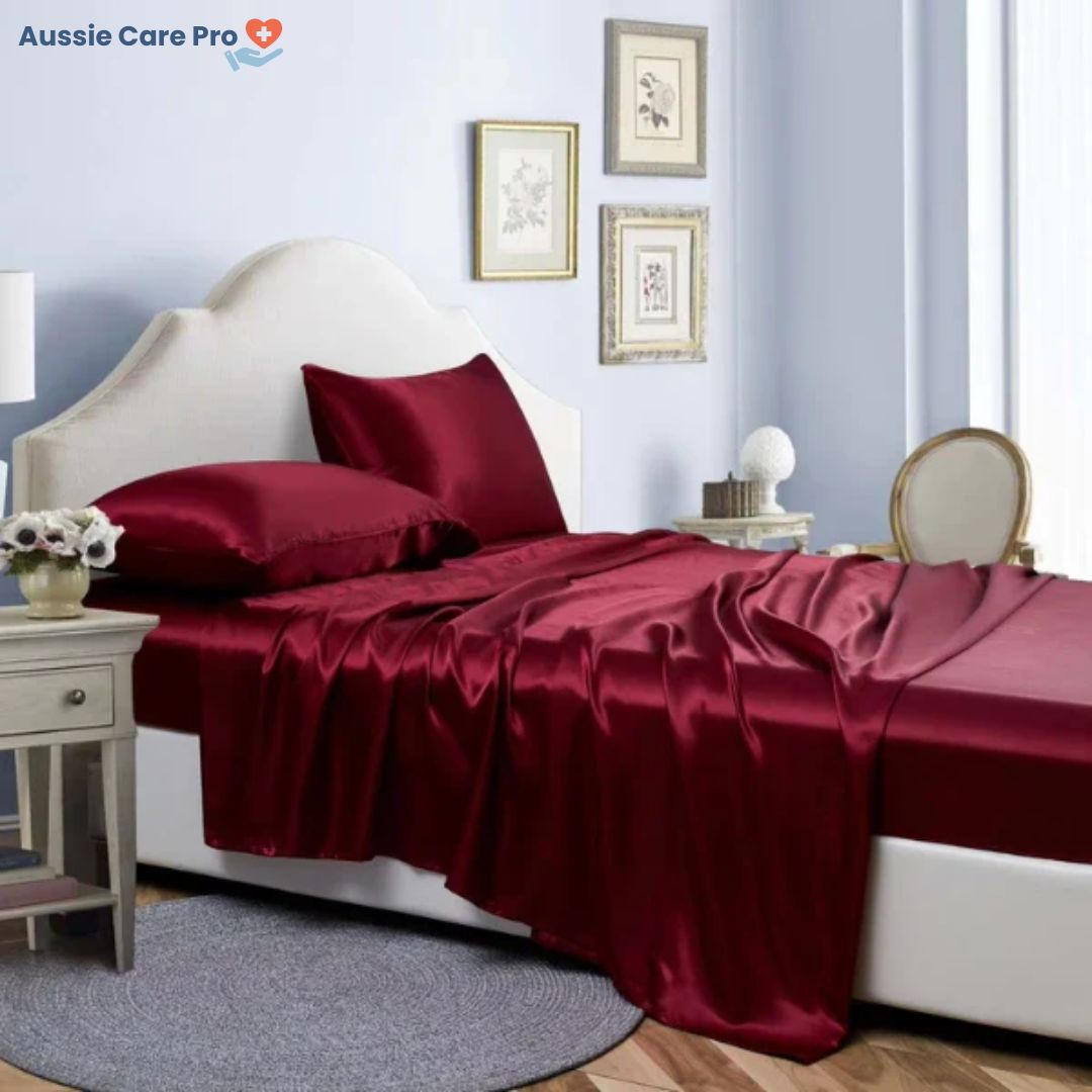 Satin Luxury Bed Sheets – Soft & Breathable Bedding