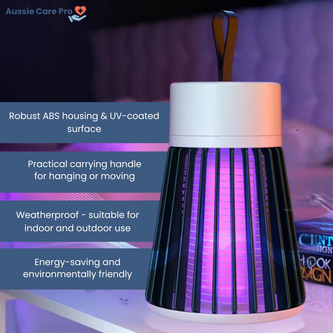Portable Mosquito & Insect Zapper – USB Rechargeable