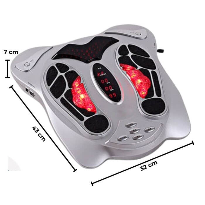 Multifunctional Foot Massager with Heat & EMS Therapy