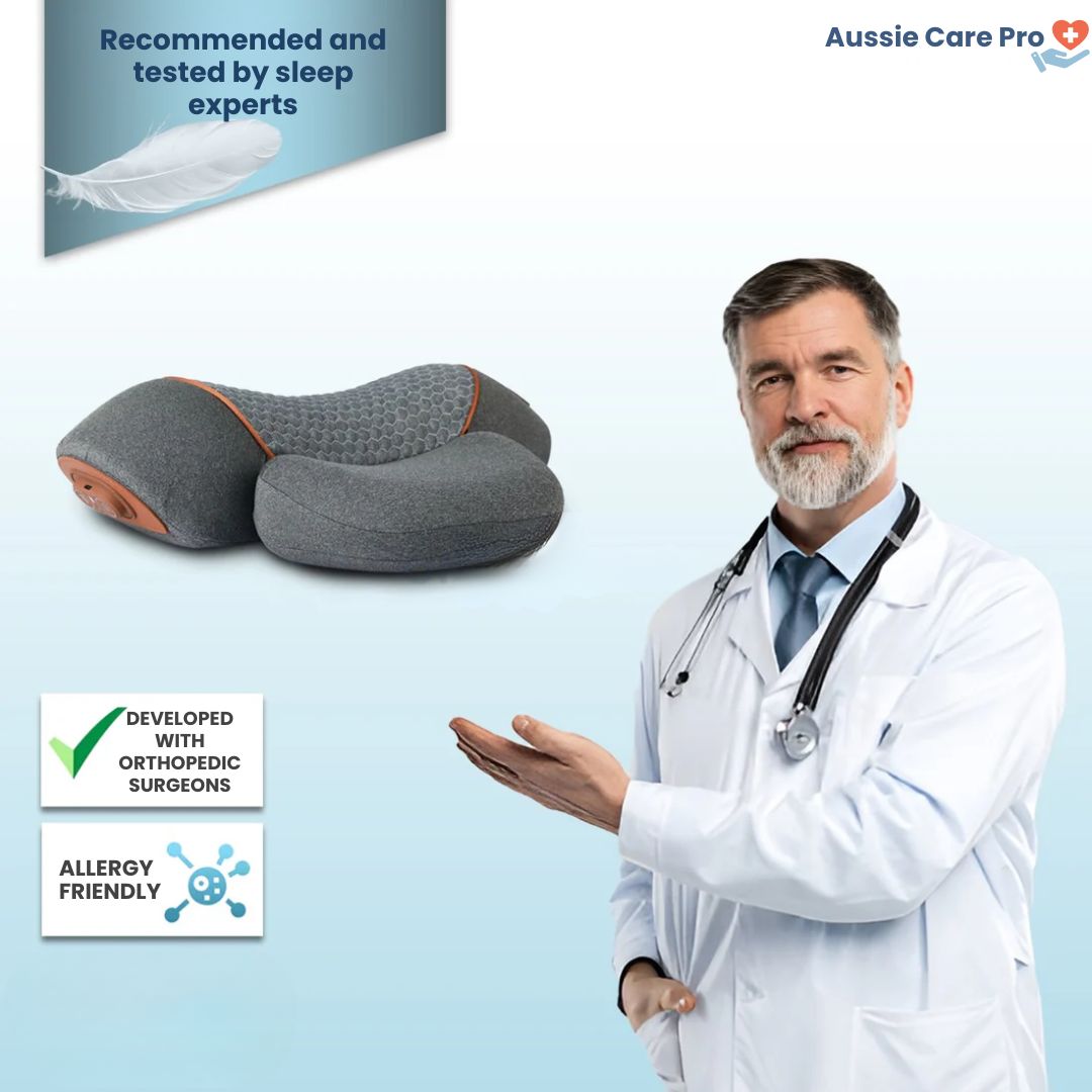 Neck Pain Relief Device – Massage, Heat & Stretch Therapy