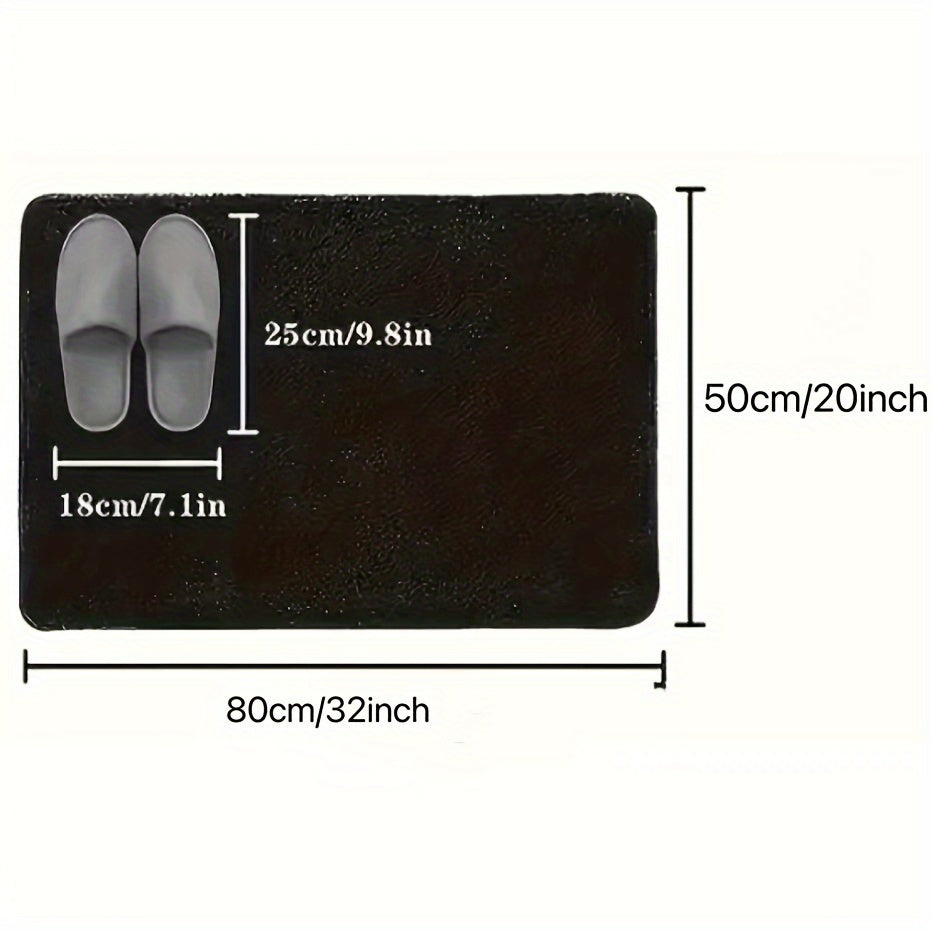 Luxury Microfiber Bath Mat – Ultra Soft, Non-Slip & Washable Comfort for Bathroom Floors
