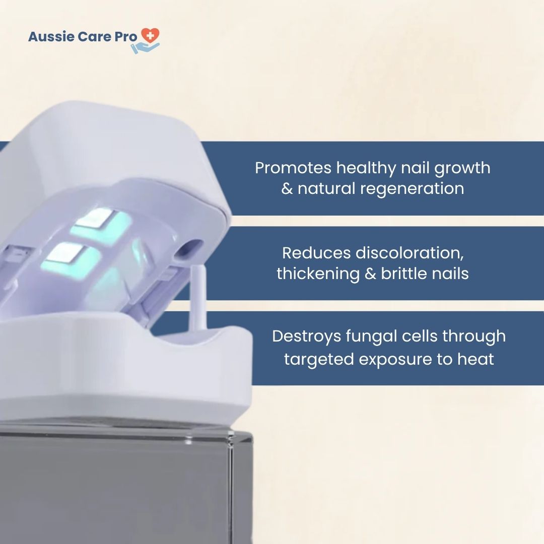 NailTherm – Laser Nail Fungus Treatment Device | Infrared & Blue Light Therapy