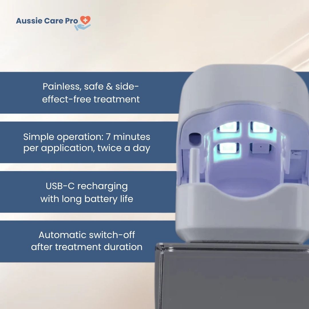 NailTherm – Laser Nail Fungus Treatment Device | Infrared & Blue Light Therapy