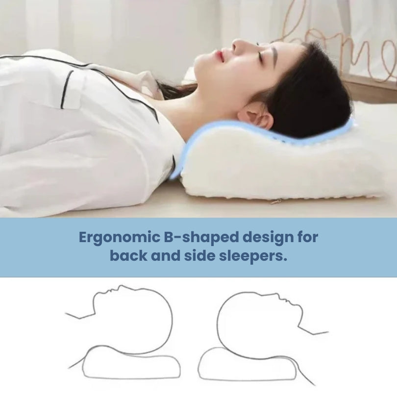 Comfy Sleep Pillow – Ergonomic Memory Foam Support