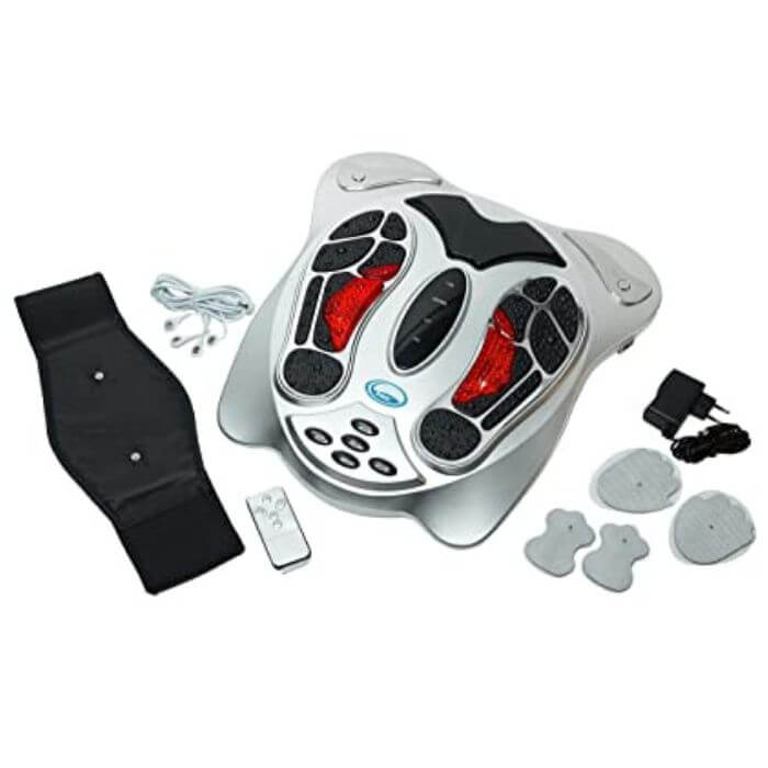 Multifunctional Foot Massager with Heat & EMS Therapy