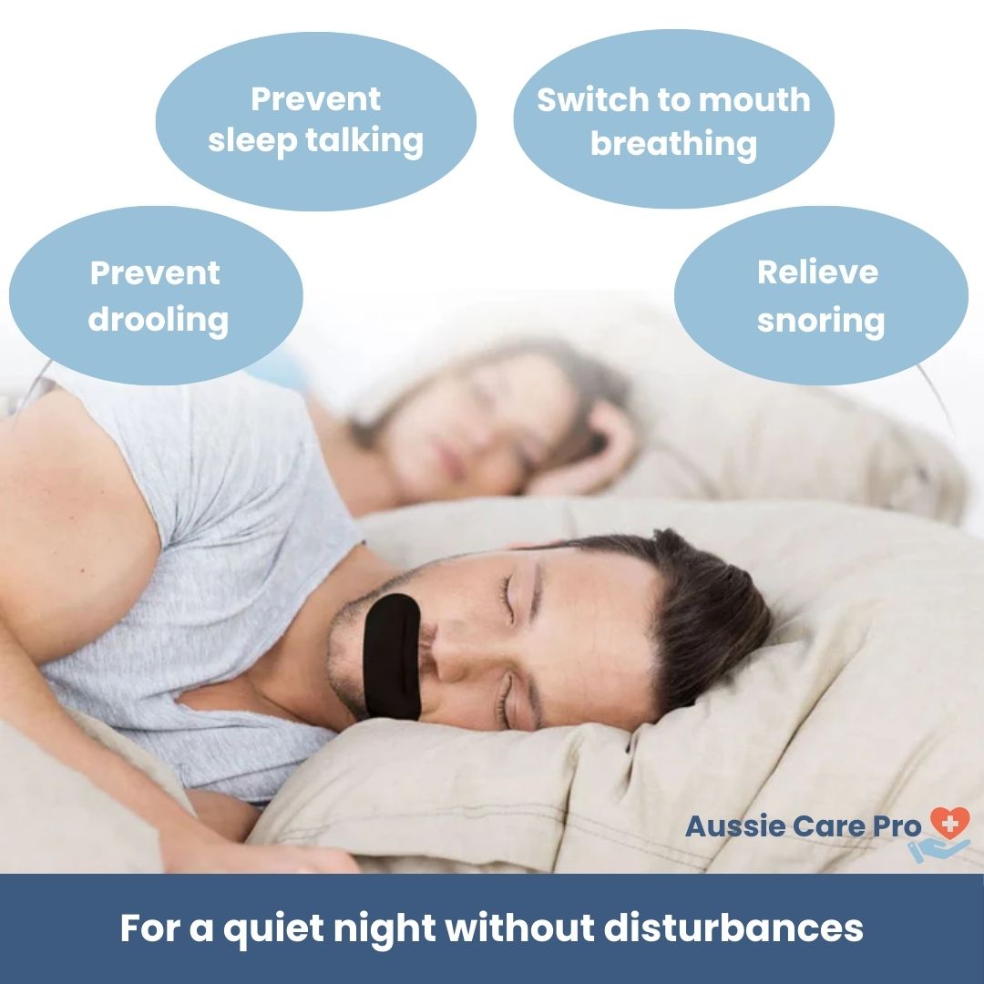 Anti-Snoring Mouth Tape - Better Sleep & Natural Breathing