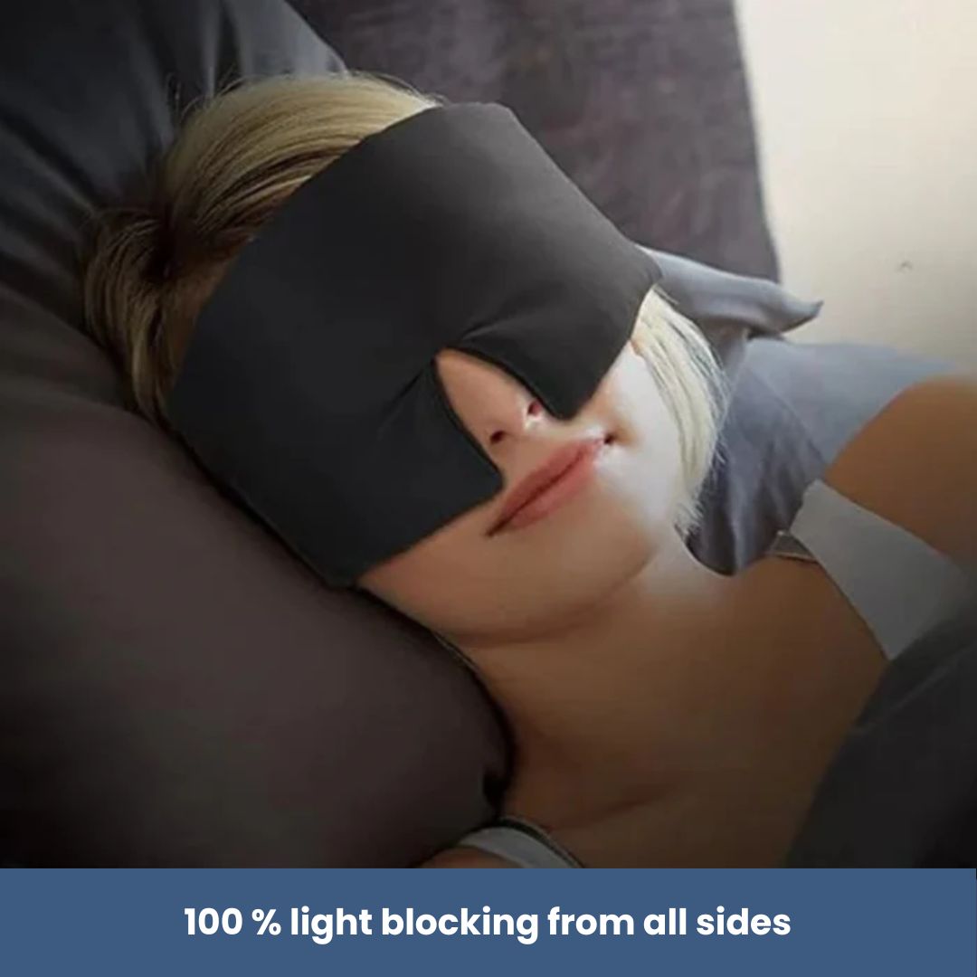 DreamSilk Sleep Mask – Total Darkness, Total Comfort