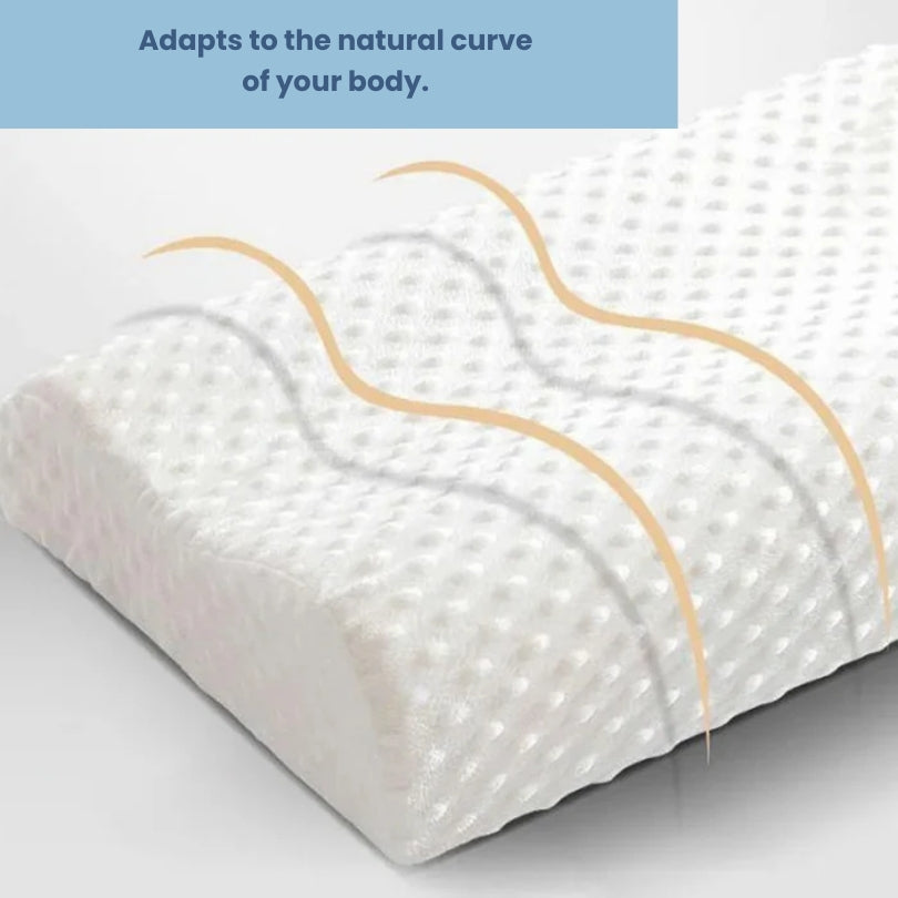 Comfy Sleep Pillow – Ergonomic Memory Foam Support