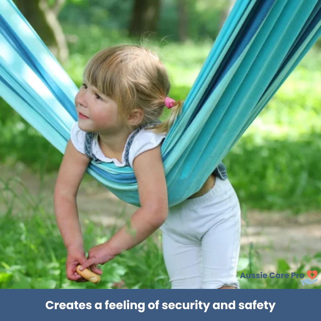 CalmFlow Therapeutic Swing – Soothing Support for Kids' Focus & Wellbeing