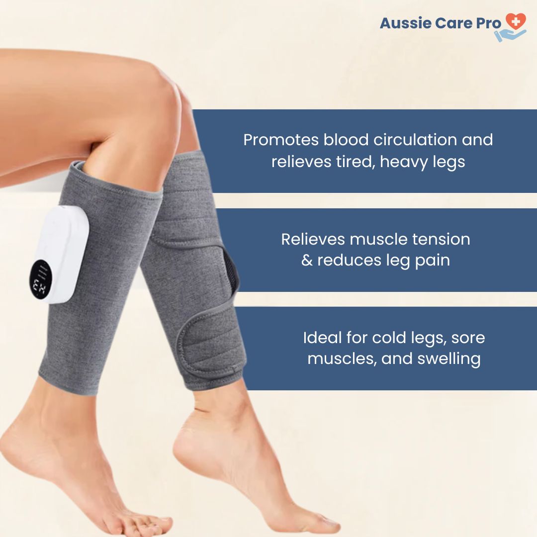 3-in-1 Leg Massager – Compression & Heat Therapy