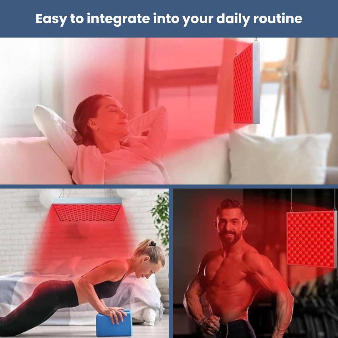 LED Light Therapy Panel – Professional Red & Infrared Light Therapy at Home