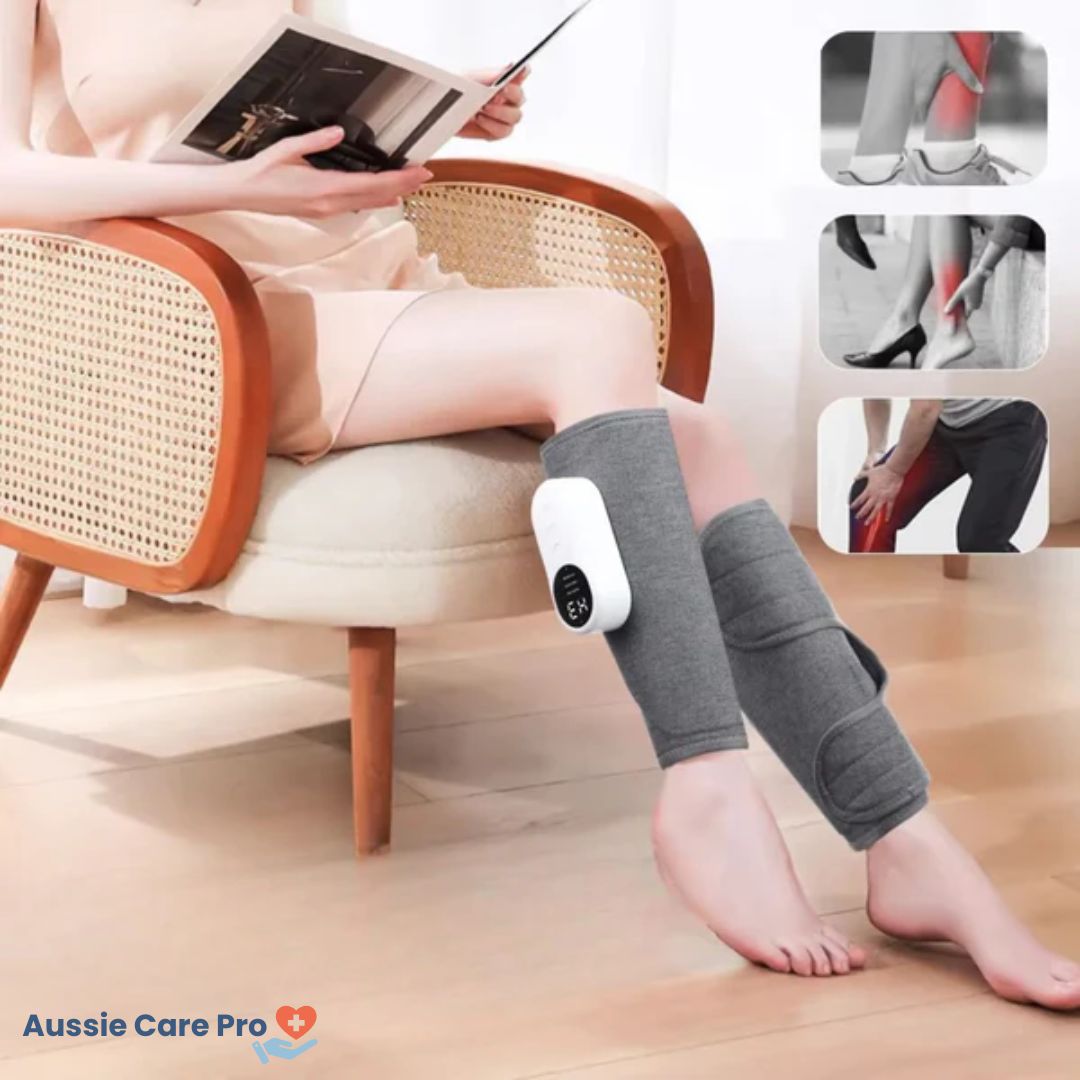 3-in-1 Leg Massager – Compression & Heat Therapy