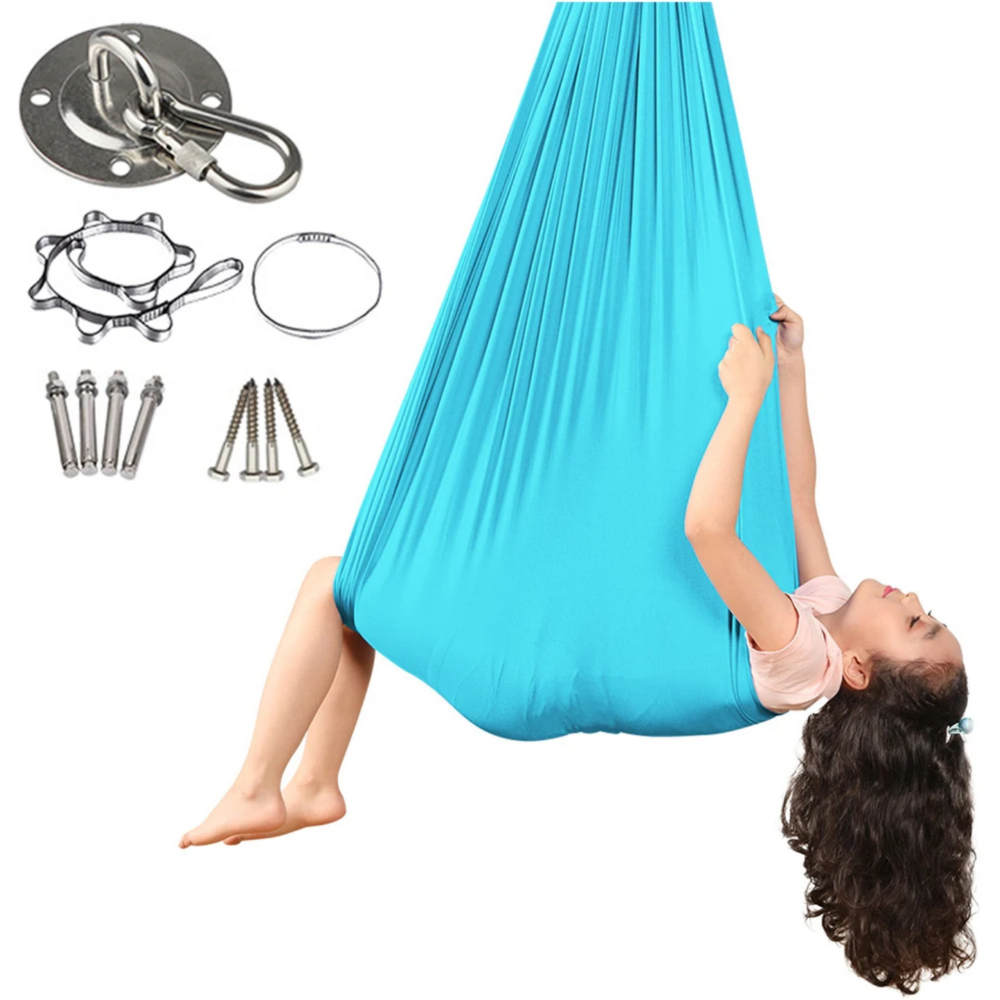 CalmFlow Therapeutic Swing – Soothing Support for Kids' Focus & Wellbeing