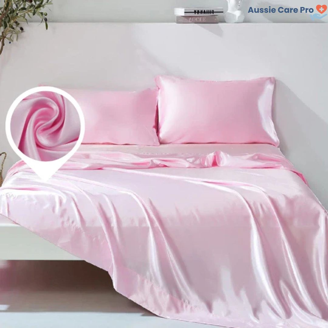 Satin Luxury Bed Sheets – Soft & Breathable Bedding