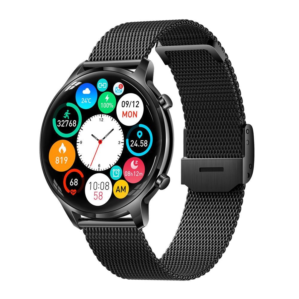 Aurora – Stylish Smartwatch for Women with Health & Notification Features