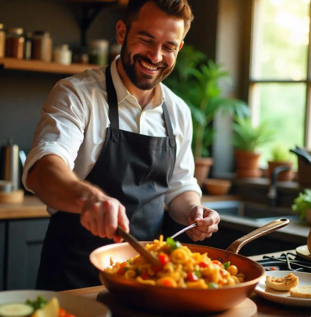 Deluxe Copper Frying Pan – Rapid-Heat Non-Stick Skillet, Oven & Induction Ready