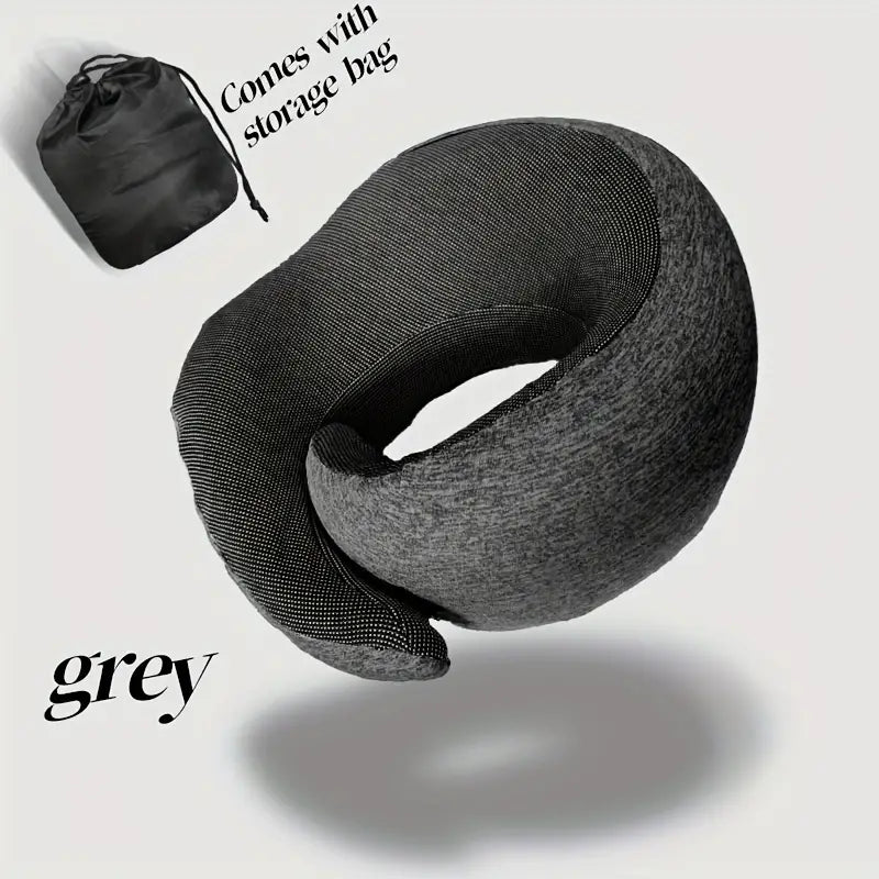 Soft Memory Foam Travel Neck Pillow