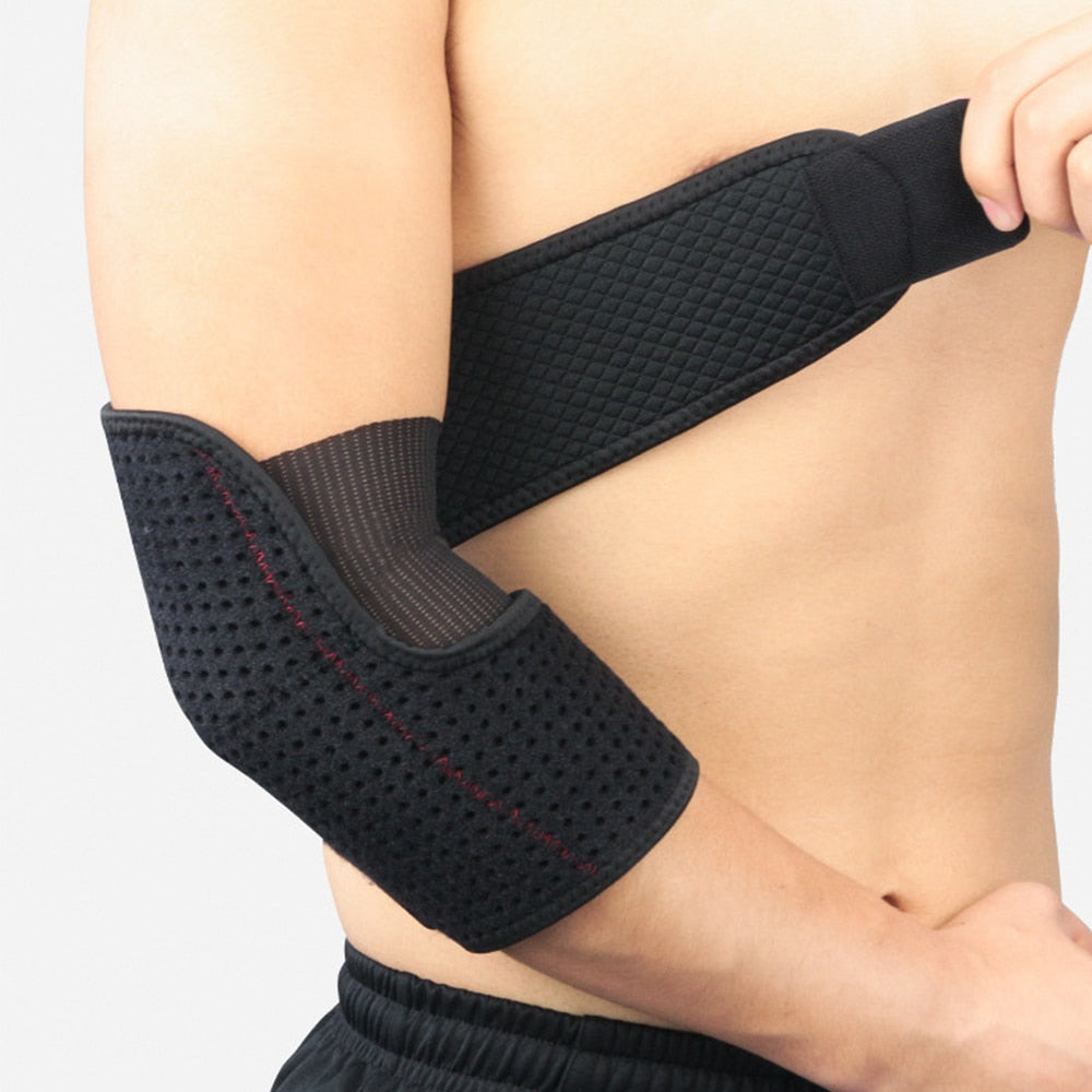Adjustable Elbow Support Brace – Compression & Stability for Pain Relief, Sports & Recovery
