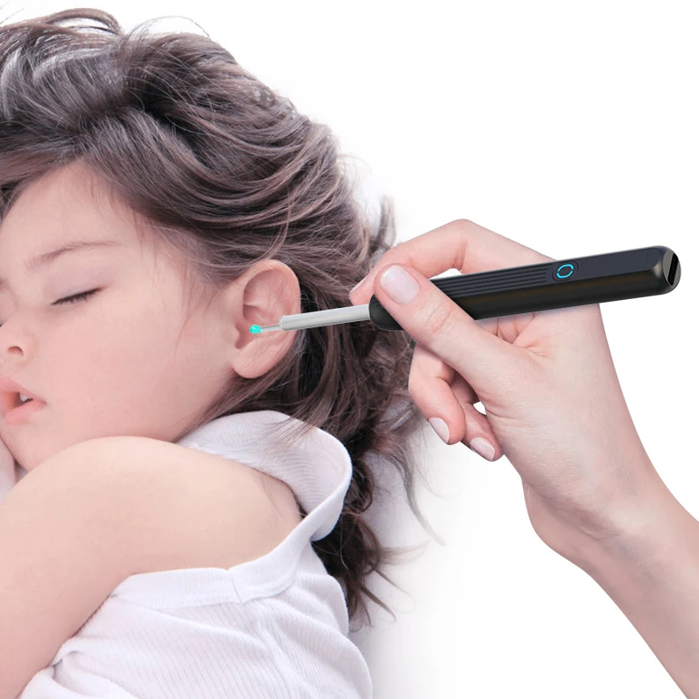 Wireless Smart Electric Ear Cleaner – Waterproof & LED Visual Cleaning