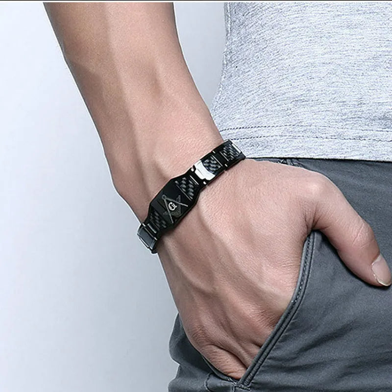 Men’s Magnetic Pain Relief Bracelet – Stylish & Durable Design