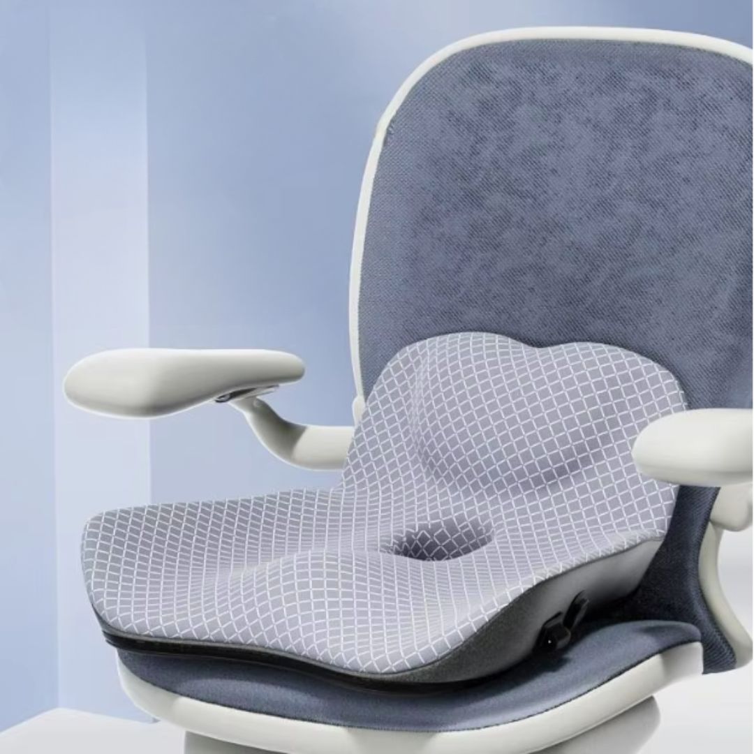 Orthopedic Memory Foam Massage Cushion – Ergonomic Support & Deep Relaxation