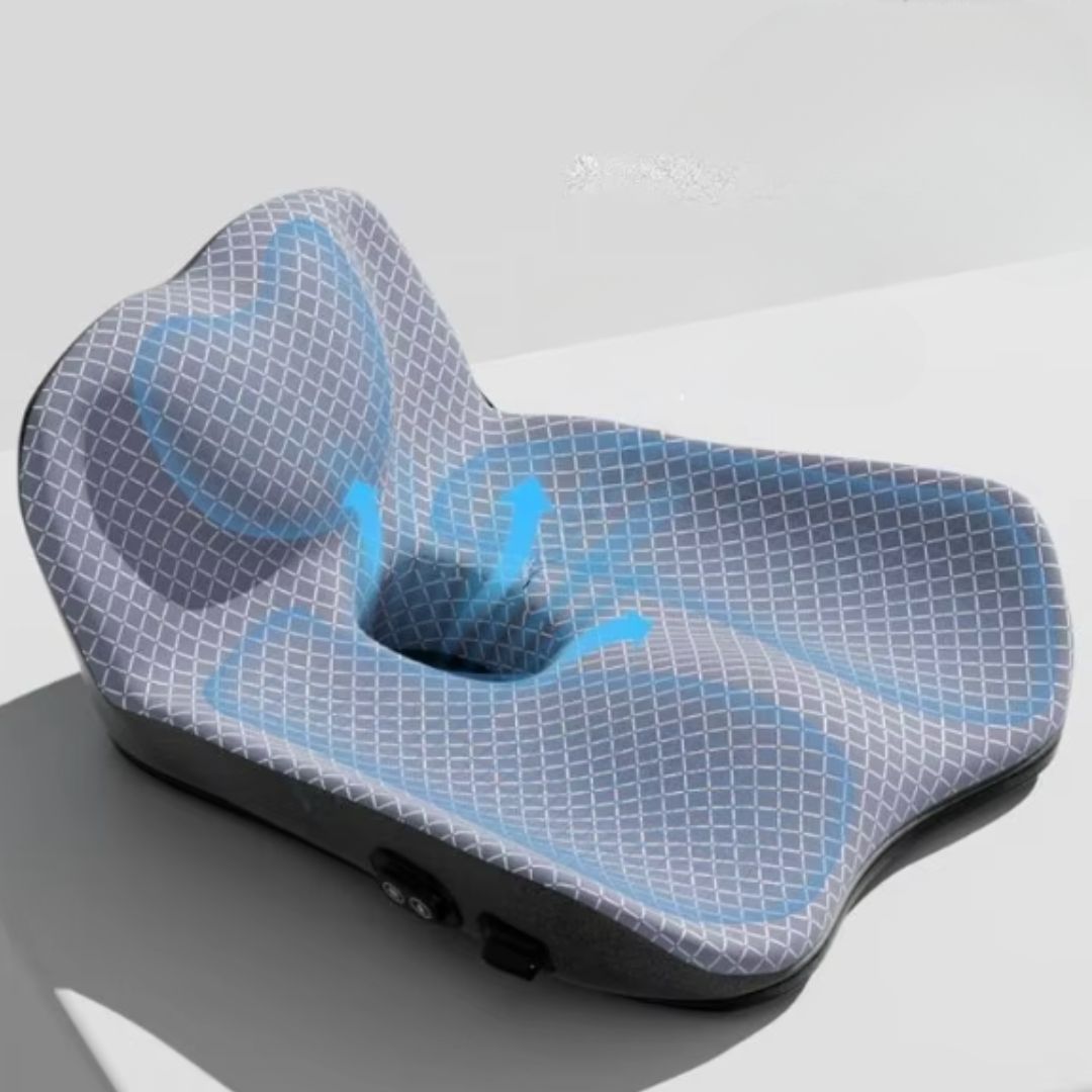Orthopedic Memory Foam Massage Cushion – Ergonomic Support & Deep Relaxation