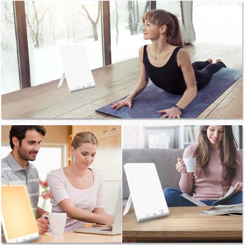 Light Therapy Lamp 12,000 Lux – Sunlight Simulation for Mood & Energy Boost