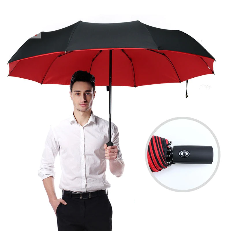 Windproof Storm Umbrella – Durable, Compact & Lightweight
