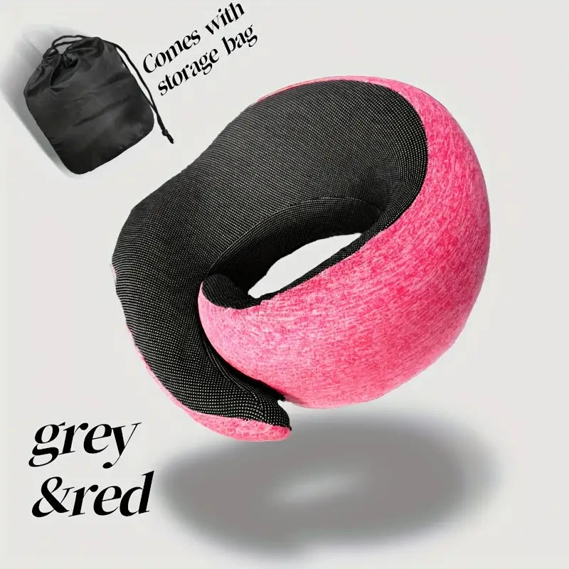 Soft Memory Foam Travel Neck Pillow