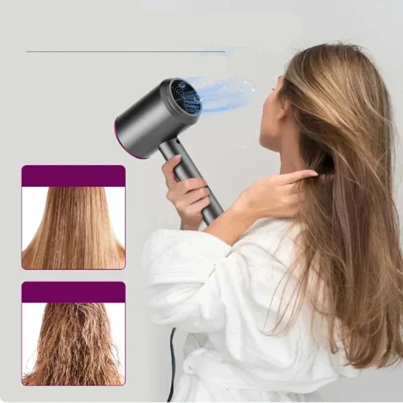 TurboDry – Professional High-Speed Quiet Hair Dryer Brush