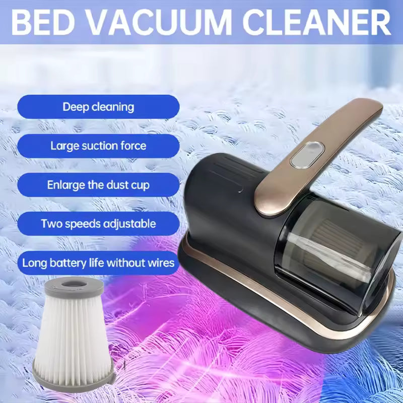 Mite & Mattress Vacuum – UV Sterilising Handheld Cleaner
