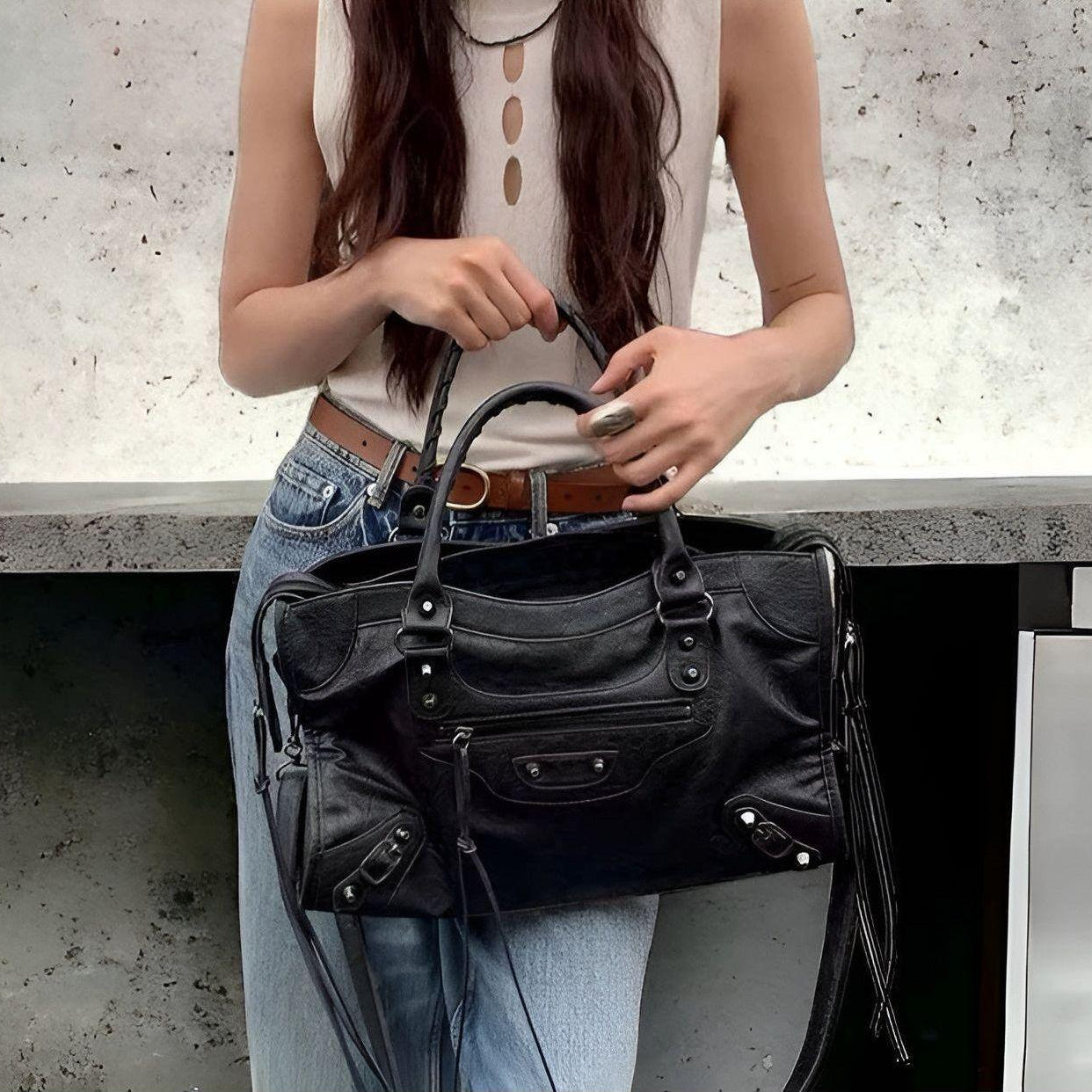 Salome Bag – Classic Large-Capacity Shoulder Handbag for Women