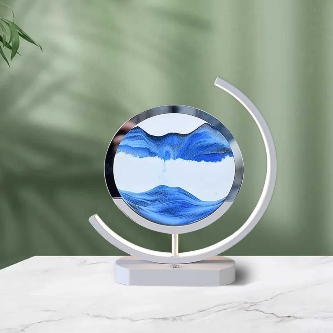 Deep Sea Sandscapes – Illuminated Moving Sand Art for Relaxing Home Décor