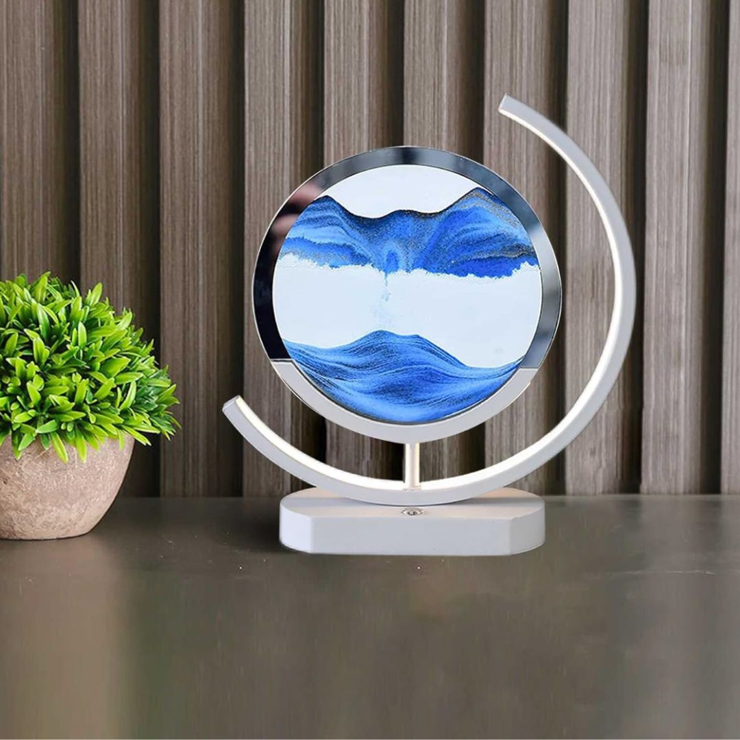 Deep Sea Sandscapes – Illuminated Moving Sand Art for Relaxing Home Décor